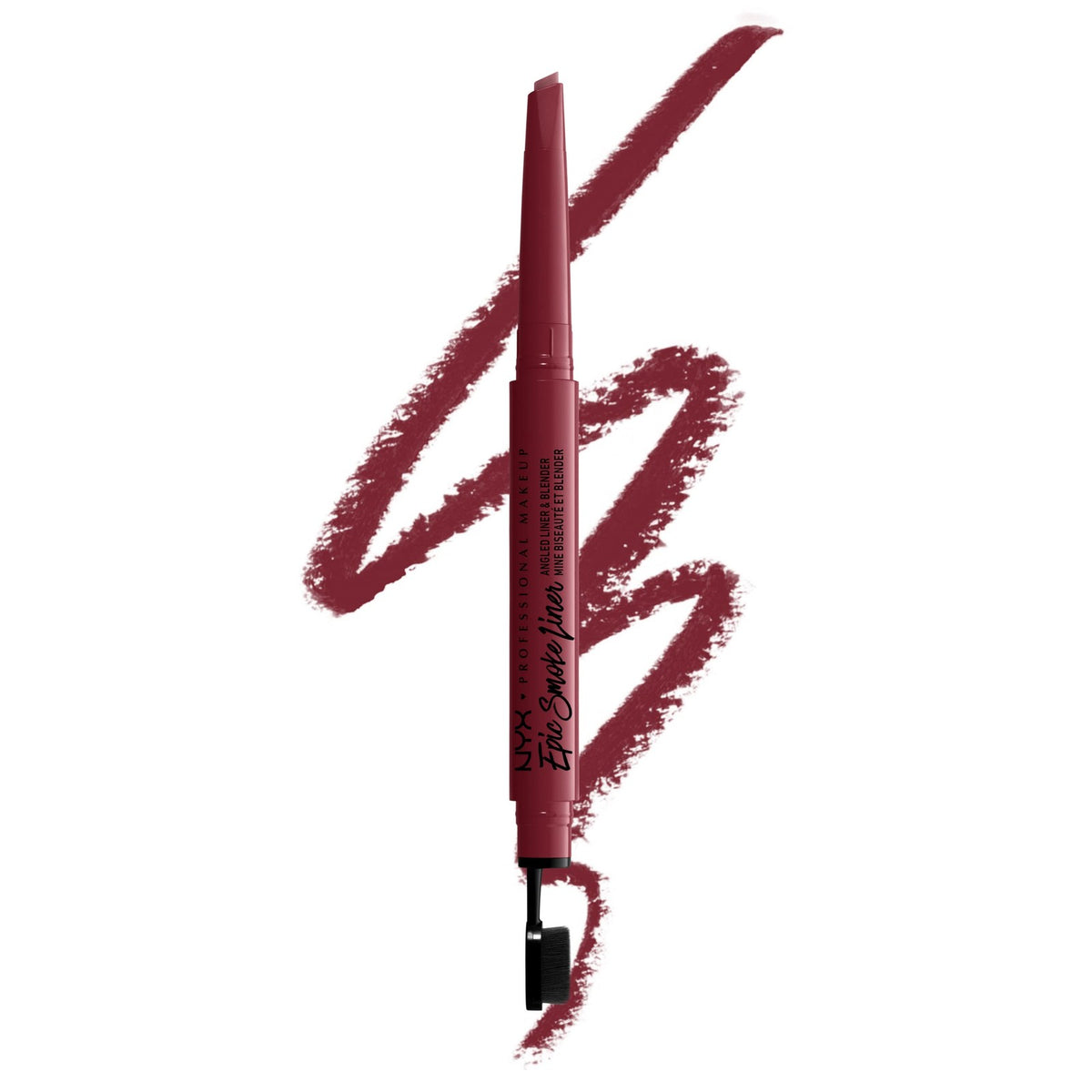 Vegan Smokey Eyeliner Pencil - Buildable, Blendable Eye Makeup in Brick Fire