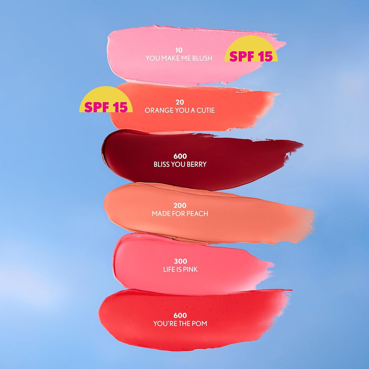 Tinted Lip Balm with SPF 15 - Natural Shine & Moisturization