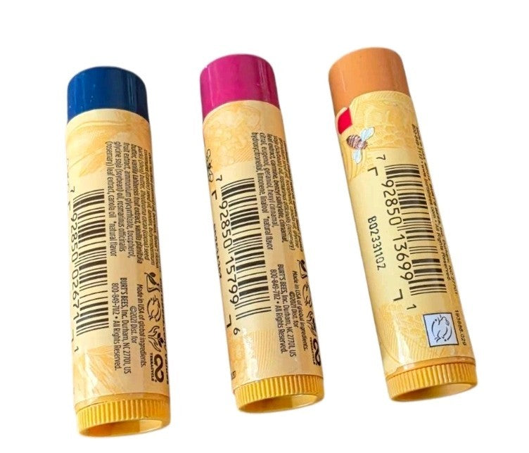 Burt's Bees Moisturizing Lip Balm Set - Pomegranate Honey & Vanilla Bean, 4.25g