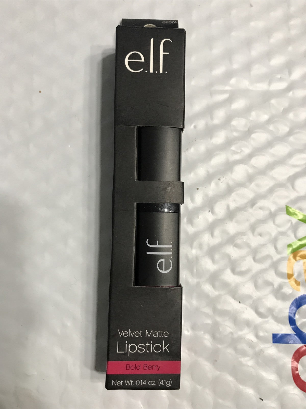 e.l.f Velvet Matte Lipstick Bold Berry Unsealed NIB Lip Makeup