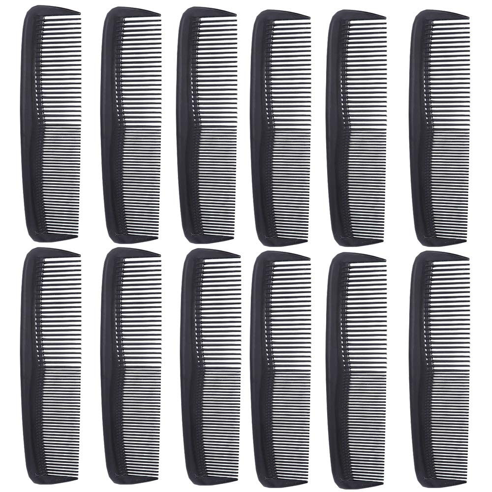 12 Pack Pocket Hair & Mustache Combs - Portable Grooming Tools