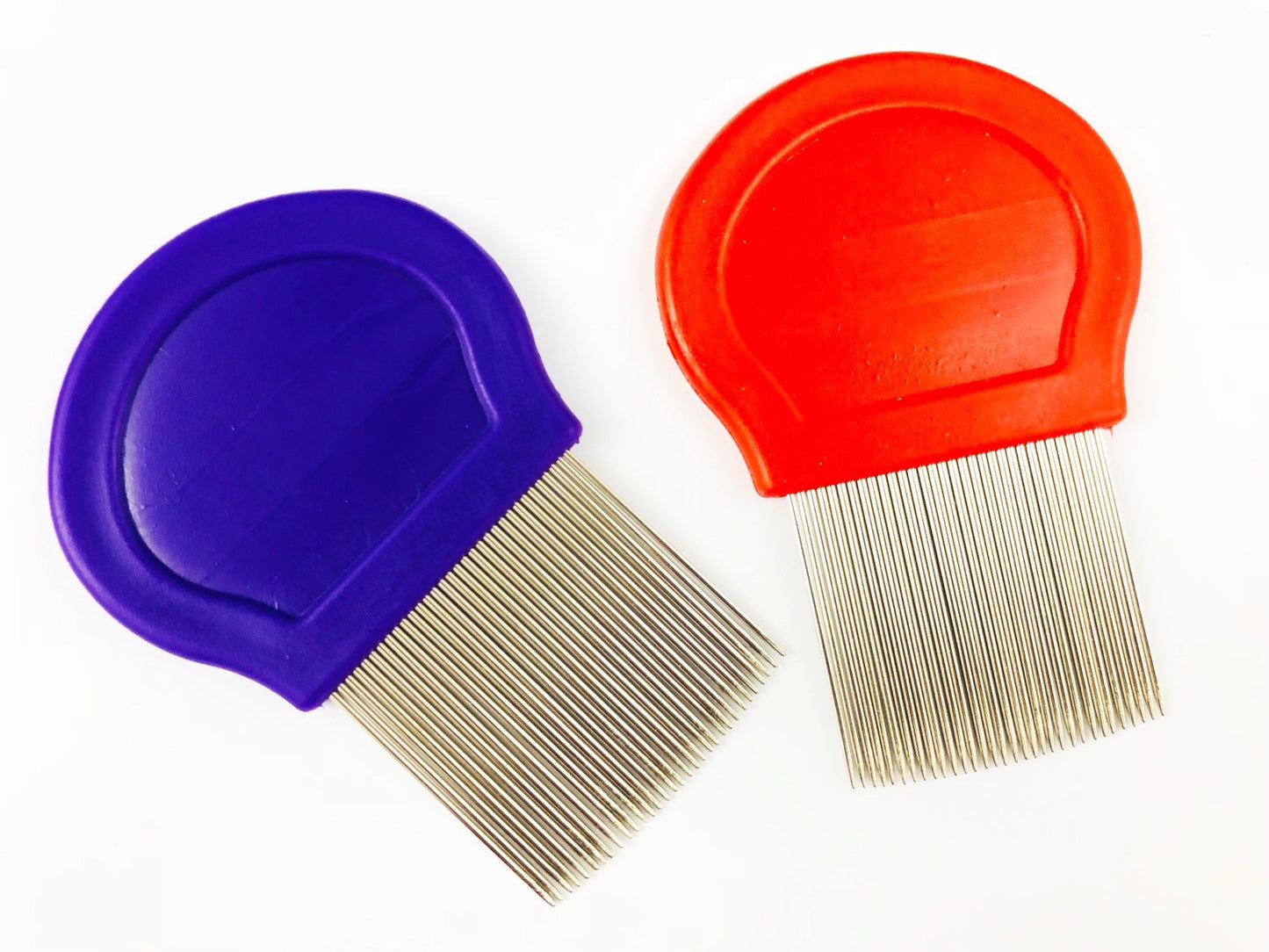 Lice Comb - Stainless Steel Nit Treatment Comb for Kids & Adults - 2 Pack