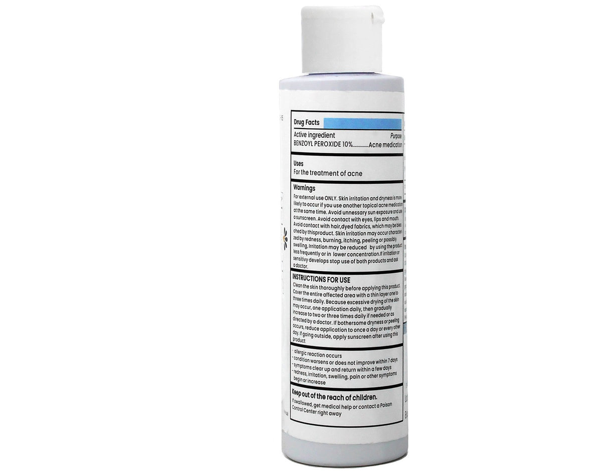 Medcore Benzoyl Peroxide 10% Acne Wash - Clear Skin, 5 oz