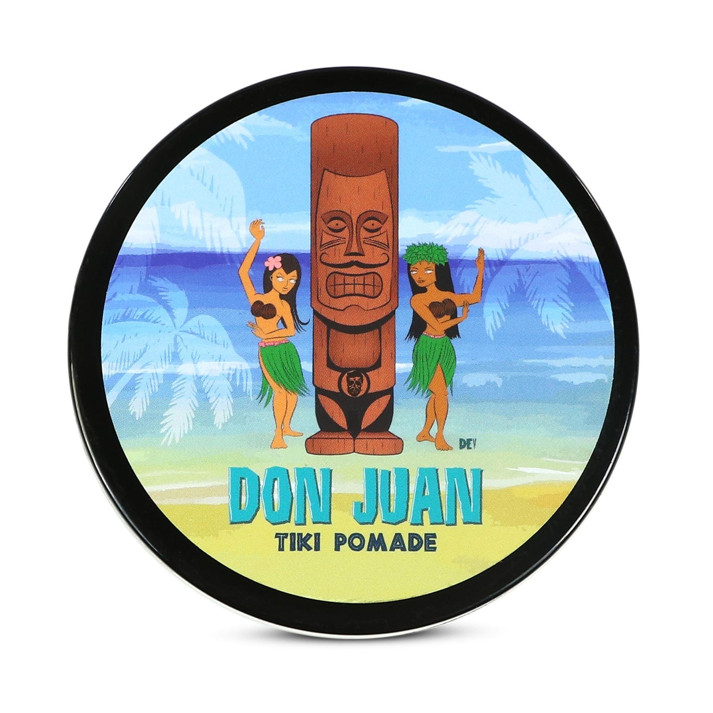 Water-Based High Hold Medium Shine Hair Pomade - Tropical Scent 4oz