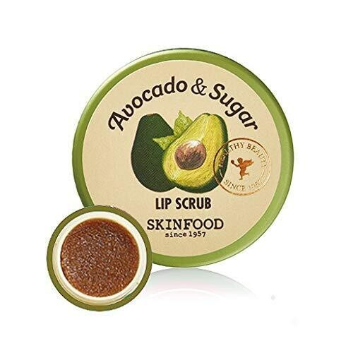 SKINFOOD Avocado Rich Lip Scrub 14g - Removes Dead Skin and