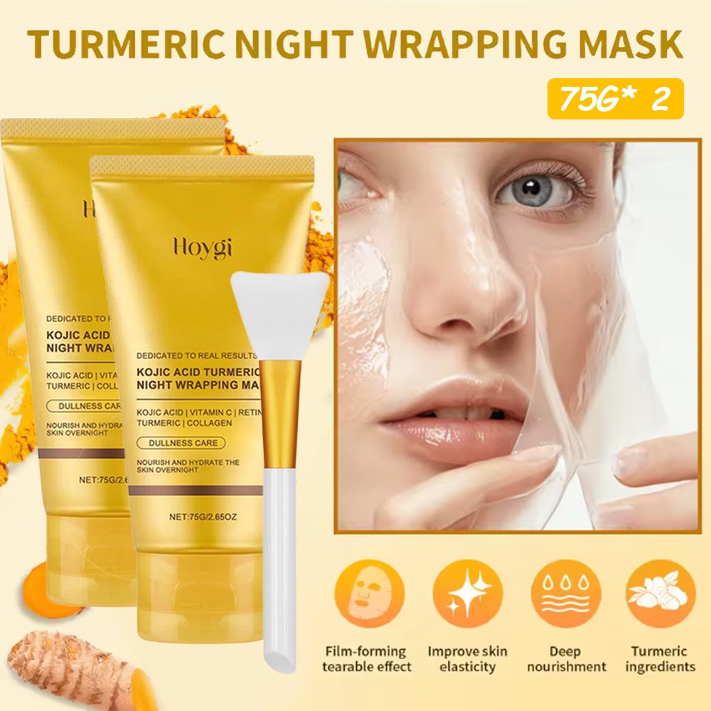 Turmeric Kojic Acid Collagen Peel-Off Mask 75g x2