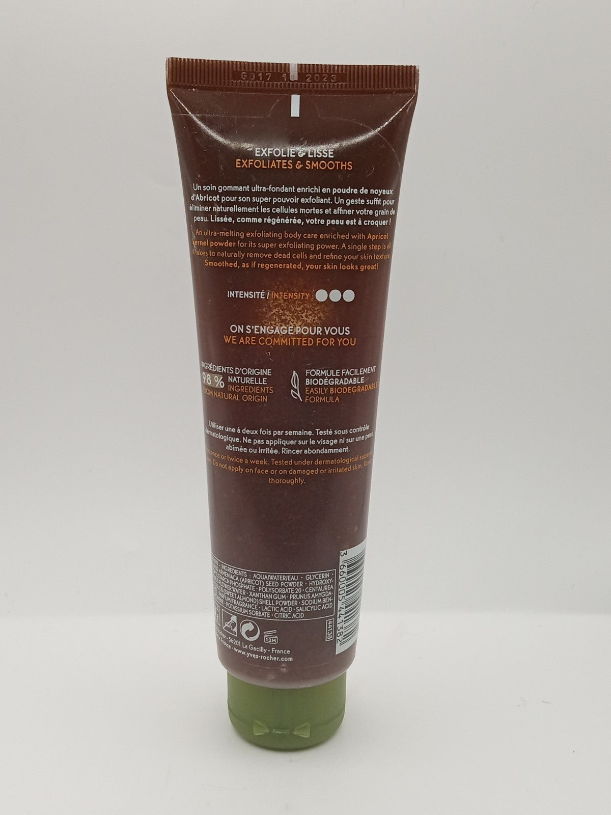 YVES ROCHER Gommage Scrub Apricot Botanical Body 5 Fl OZ