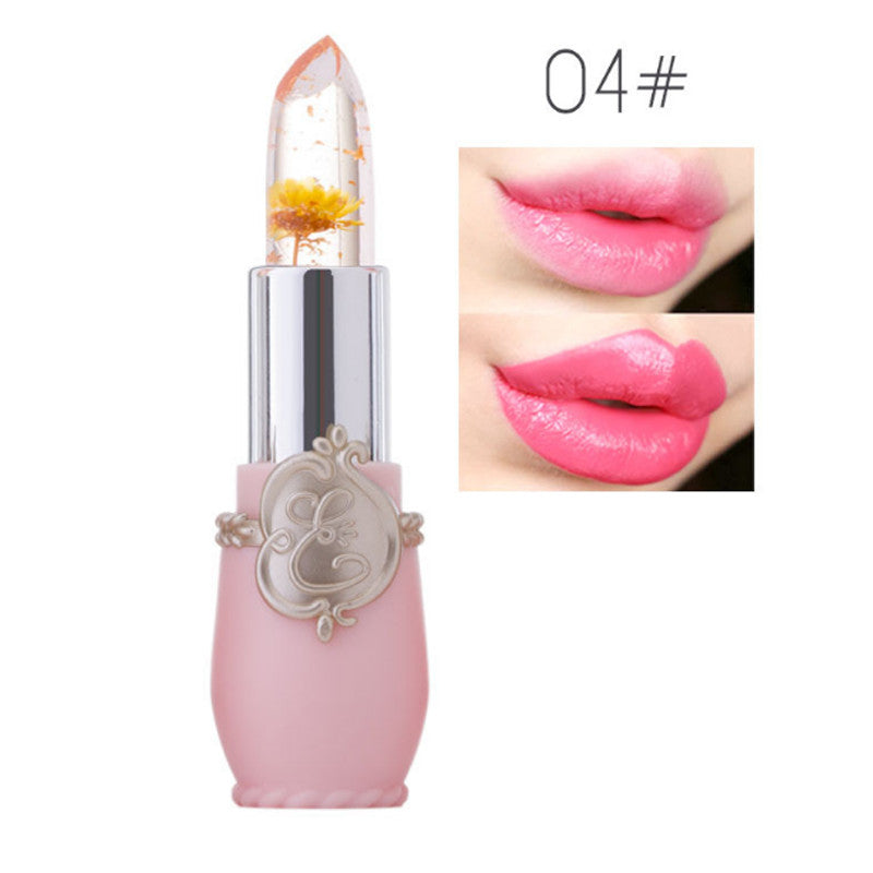 Color Changing Lipstick with Floral Fragrance - Waterproof & Long-Lasting