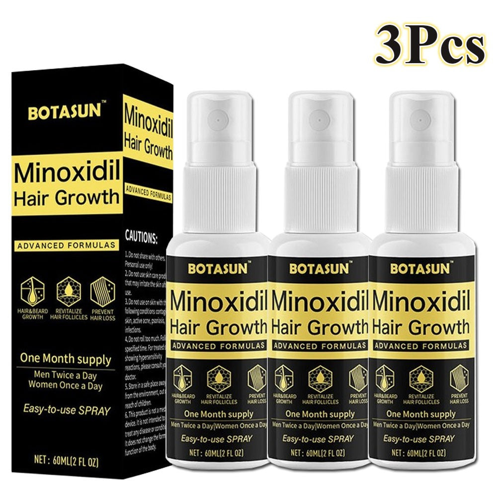 5% Minoxidil Hair Growth Spray for Men | Regrowth Treatment