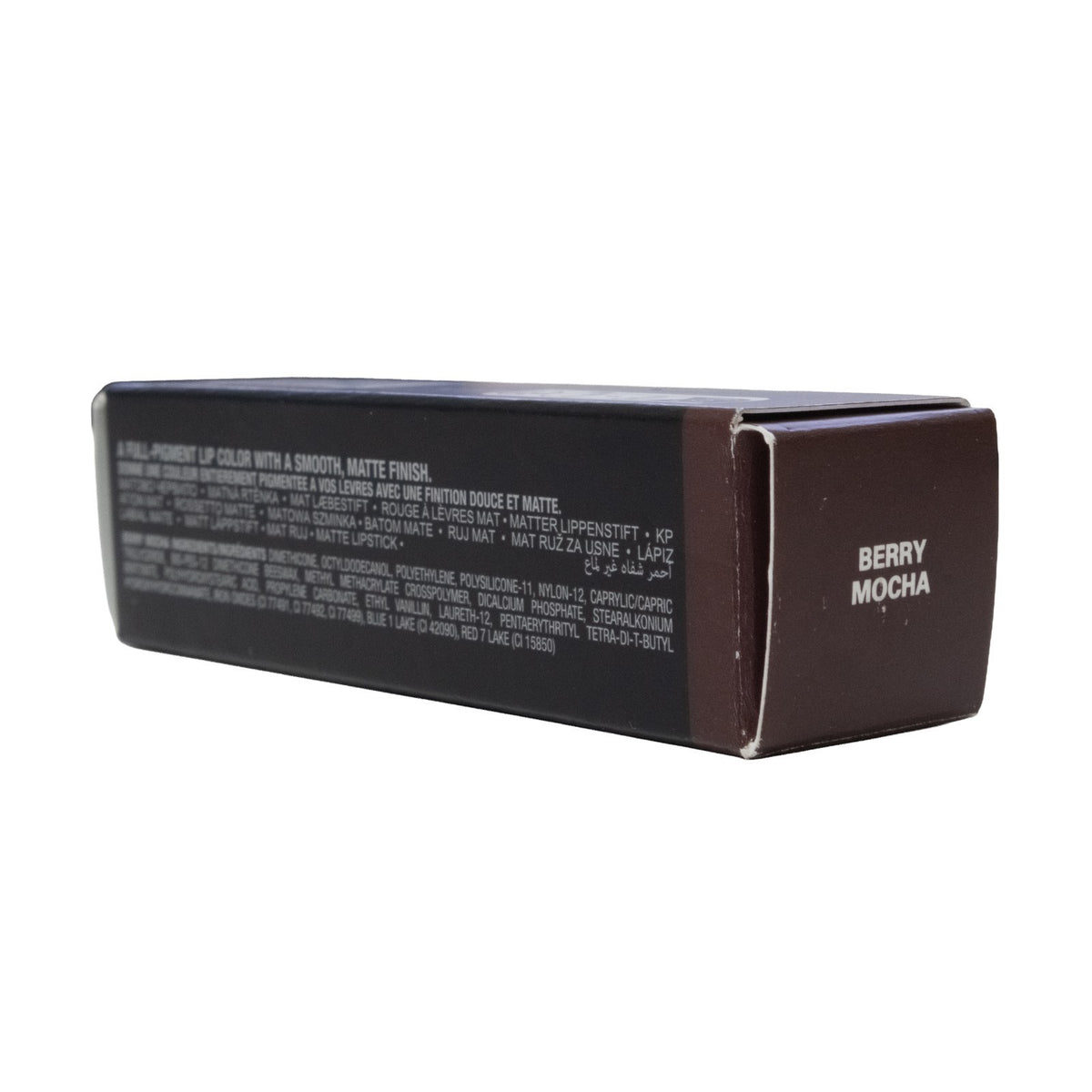 Berry Mocha Matte Lipstick - Full-Pigment Lip Color 3g / 0.10oz
