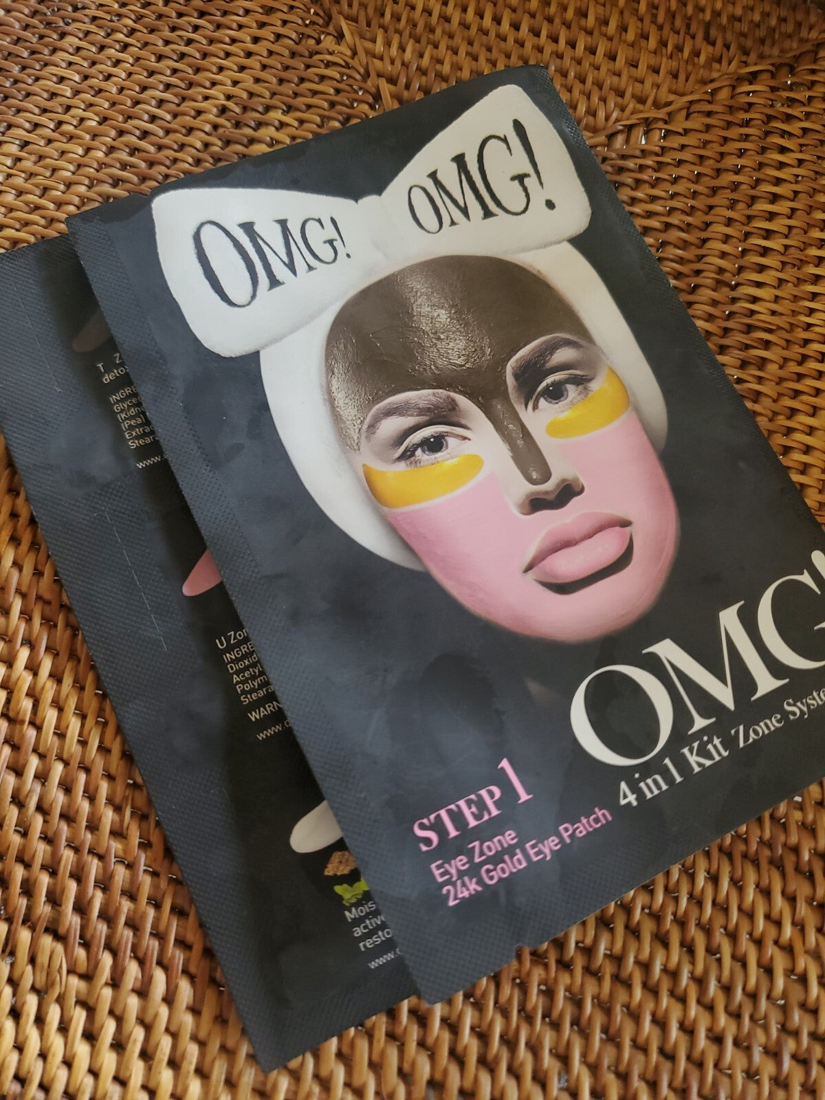 4-in-1 Zone System Face Mask Set of 2