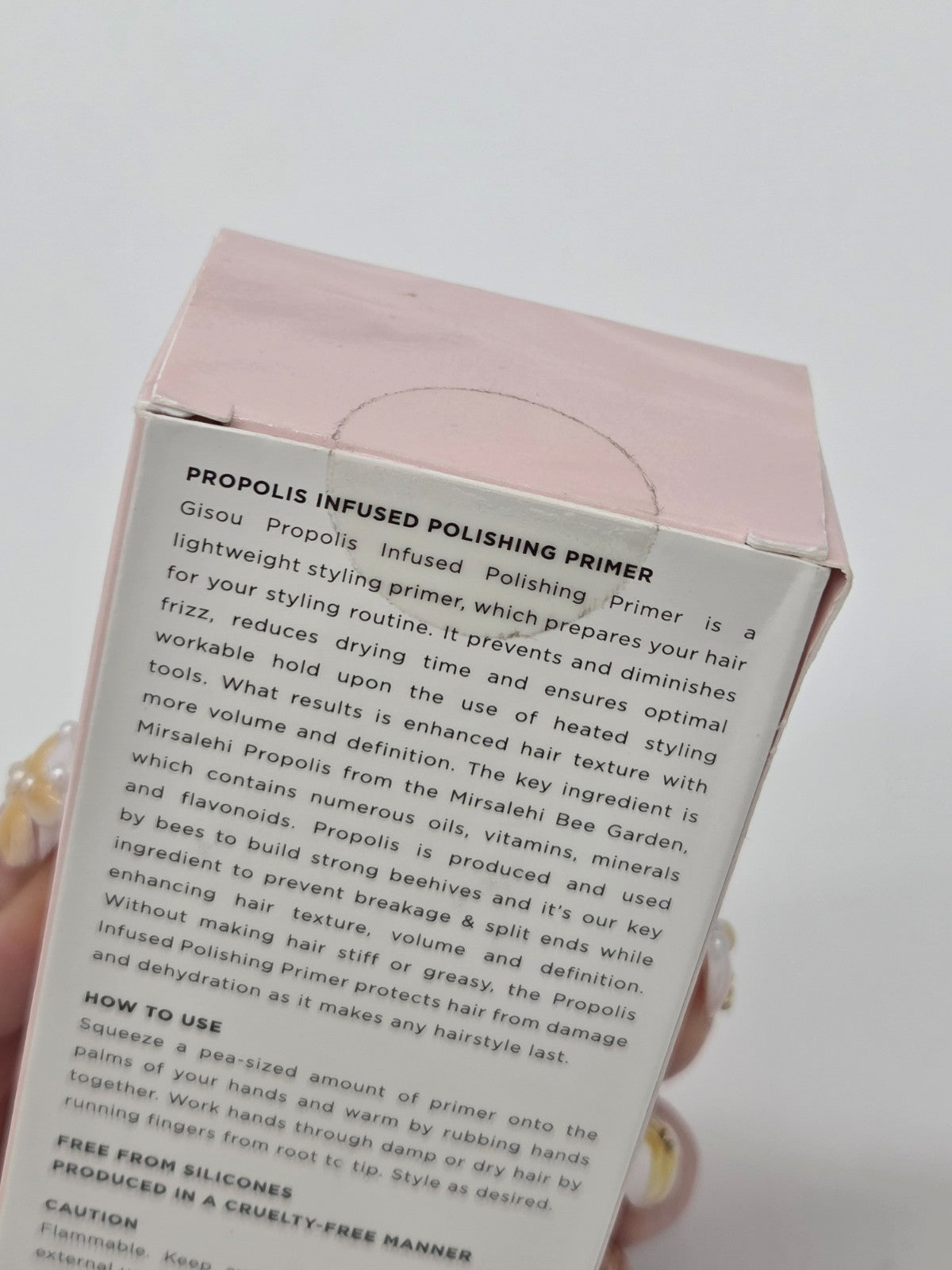 Hair Primer for Frizz Control - Smoothing Styling Prep, 2.6 Fl oz