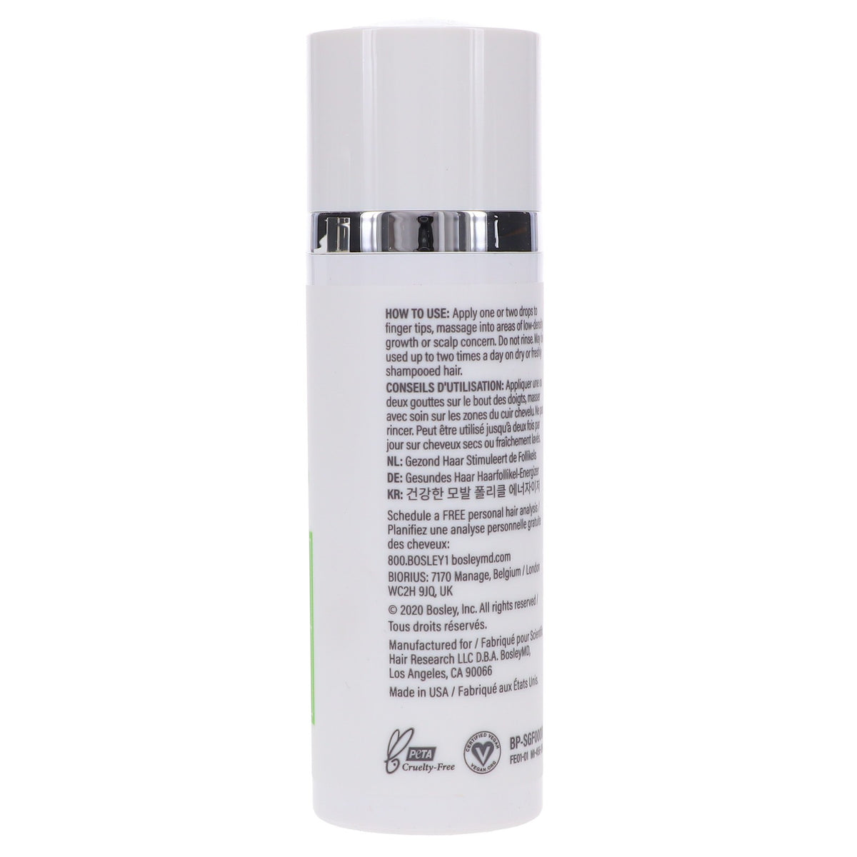 Bosley MD Follicle Energizer Serum - 1 oz Hair Growth