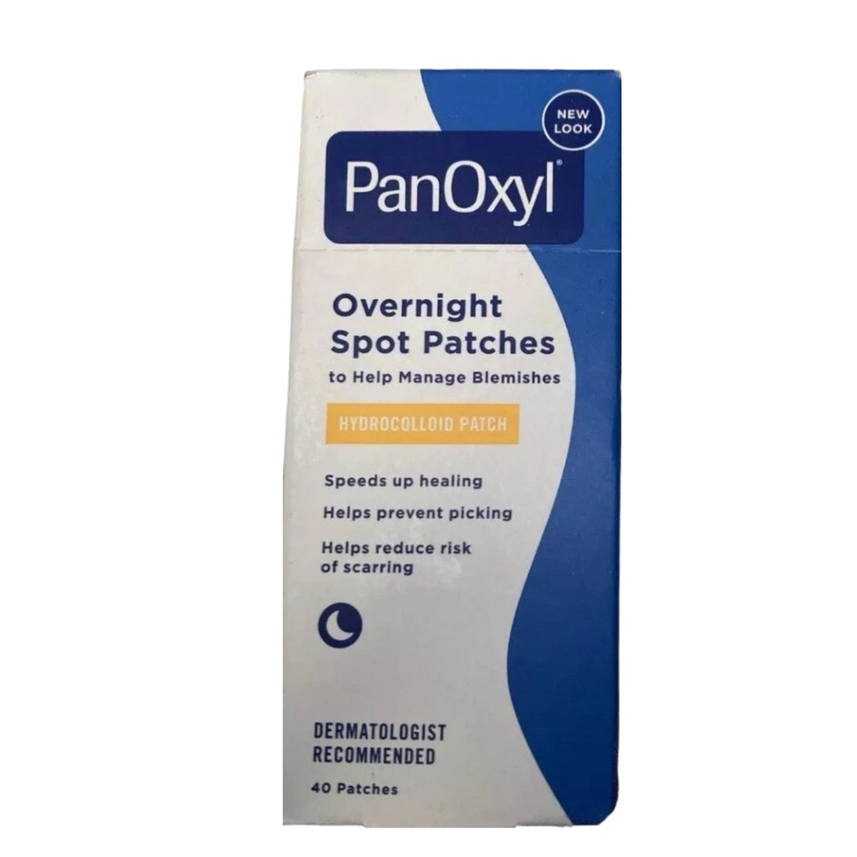 Hydrocolloid Acne Spot Patches - Overnight Healing & Protection, 40 Count