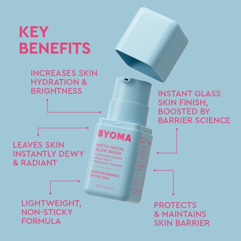 Hydrating Face Serum with Phyto-Mucin & Barrier Support - 1.35 Fl Oz