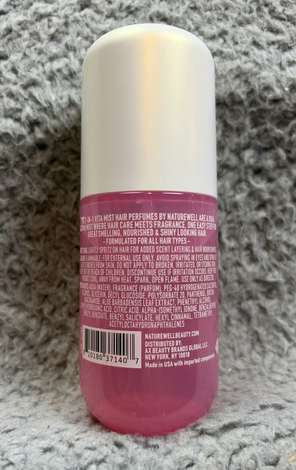 SunRise Hair Perfume Shine Enhancing Spray - All Hair Types, 4x 65ml Bottles