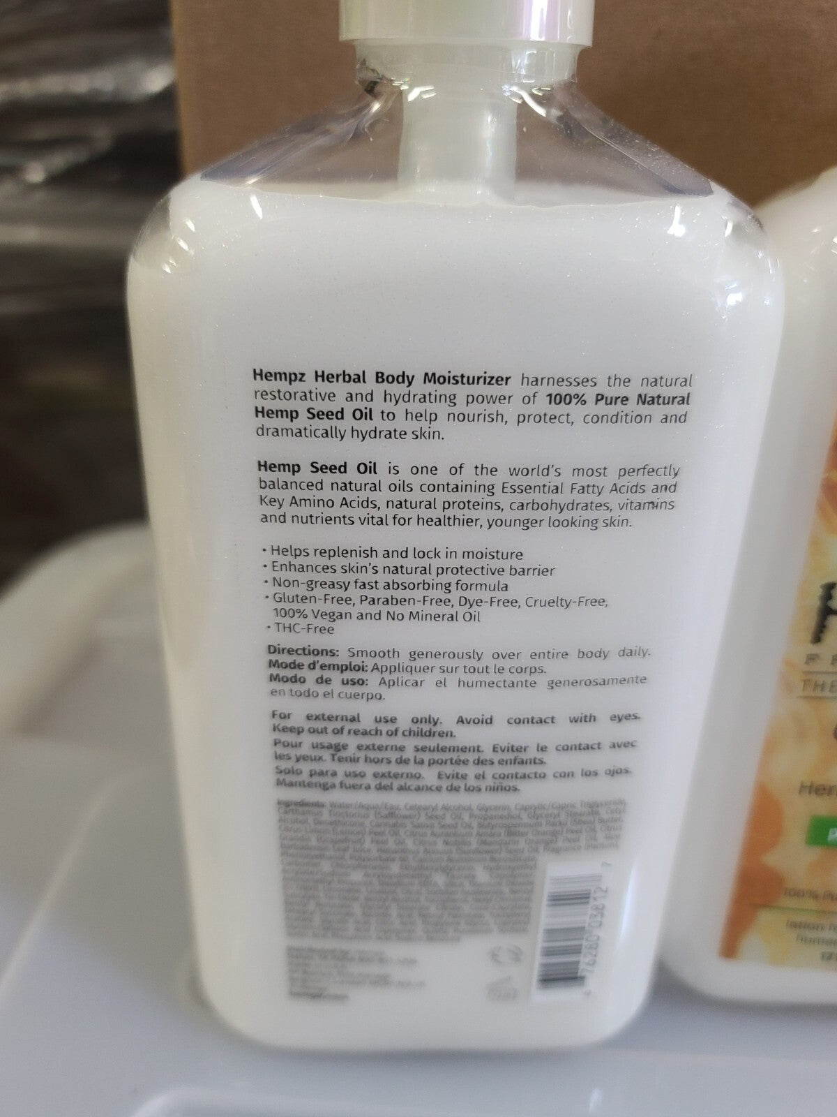 Hempz Citrine Crystal & Quartz Moisturizer 17 oz - 3 Pack