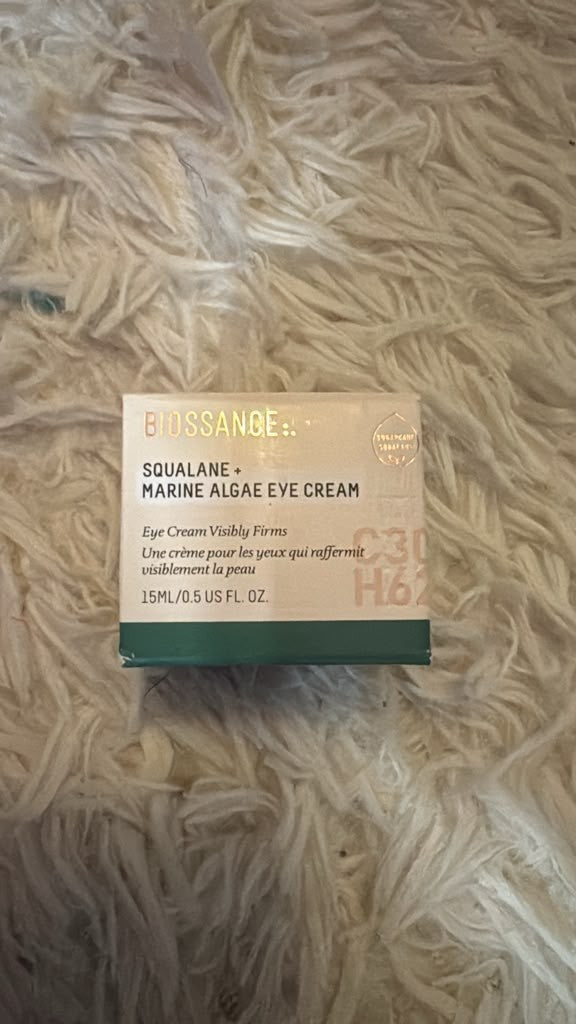 Squalane + Marine Algae Eye Cream - Firming Hydrating Eye Treatment