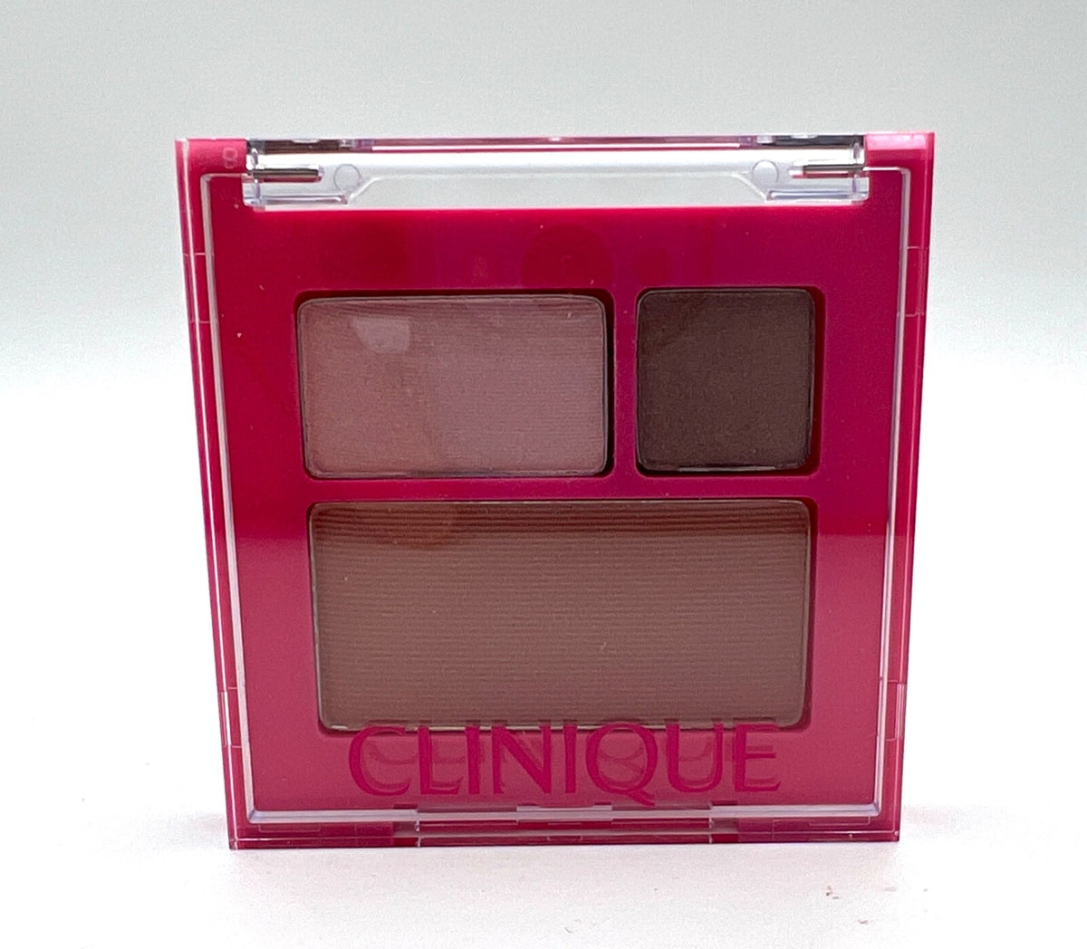 Clinique All About Shadow Duo - 14 Strawberry Fudge & 01 New Clover, 1.8g Eye & Cheek Makeup Set