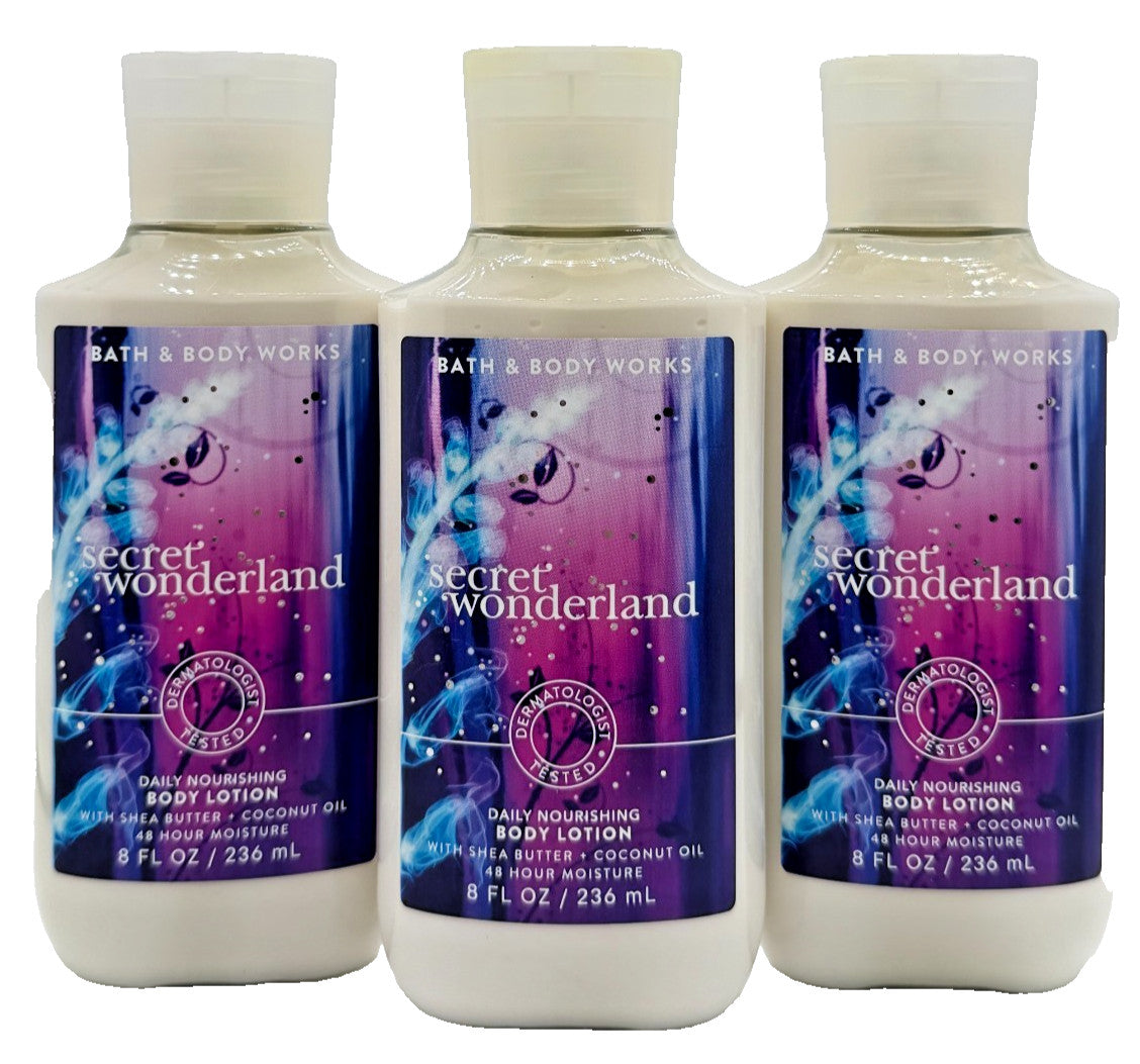 Secret Wonderland Body Lotion 8 oz - 3 Pack