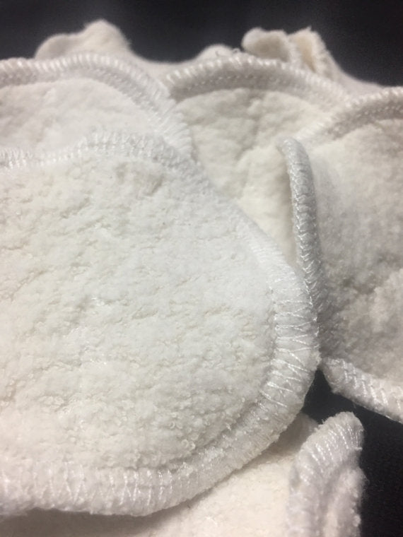 Reusable Cotton Rounds Facial Pads Set - Eco-Friendly Makeup & Skincare