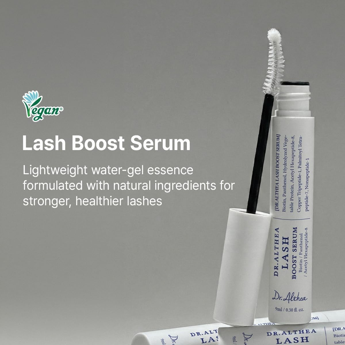 Moisturizing Lash Boost Serum for Fuller, Healthier Lashes - 0.30 Fl Oz