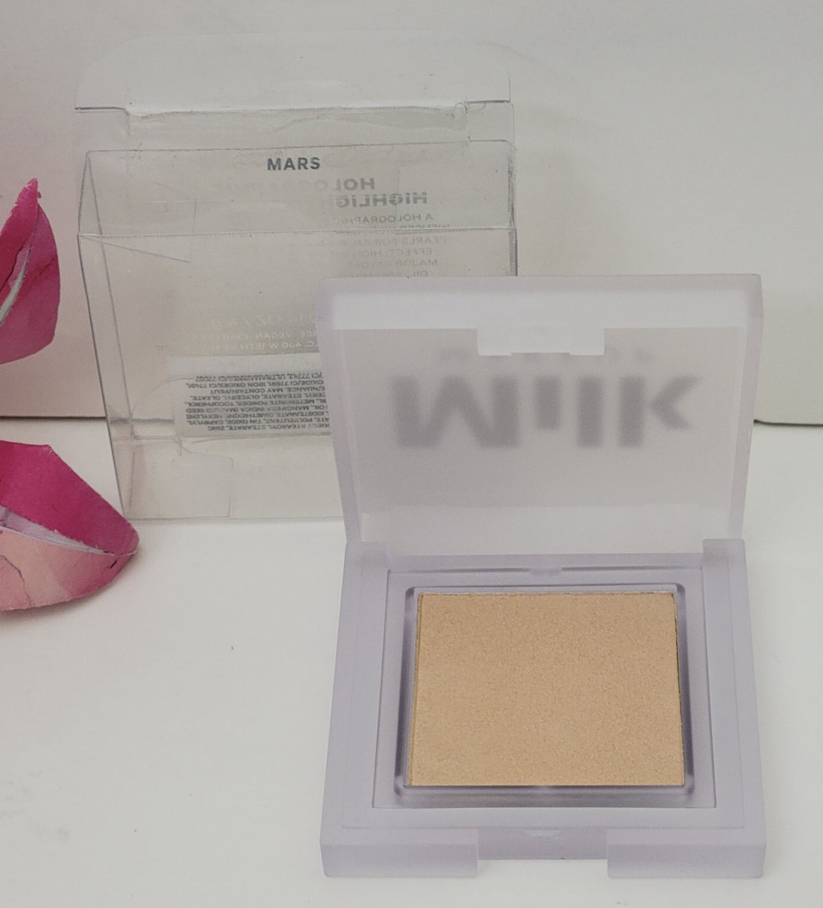Holographic Face & Eye Highlighter Powder - Iridescent Multi-Dimensional Glow