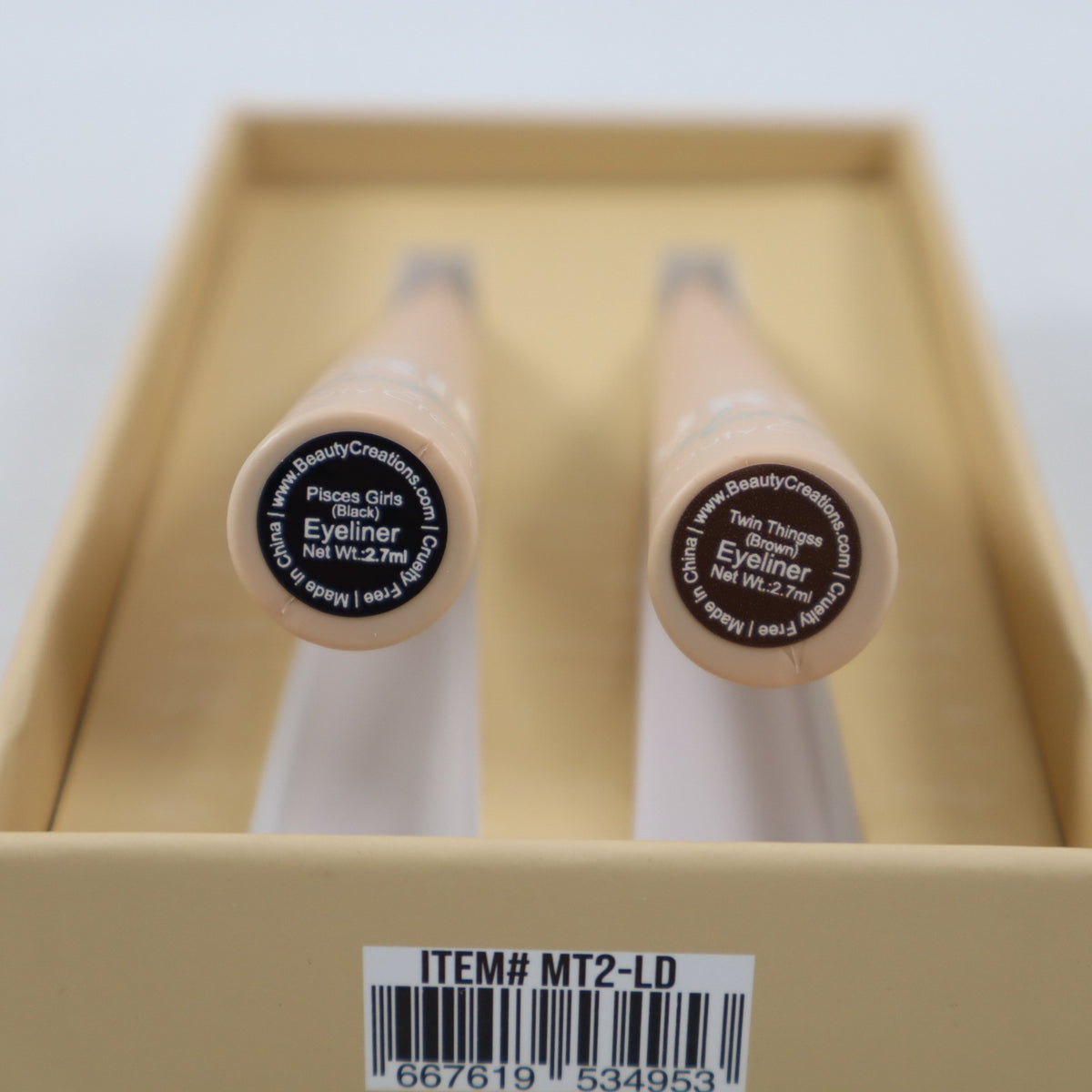 Waterproof Eyeliner Duo for Precise Eye Makeup - Murillo Twins Vol. 2