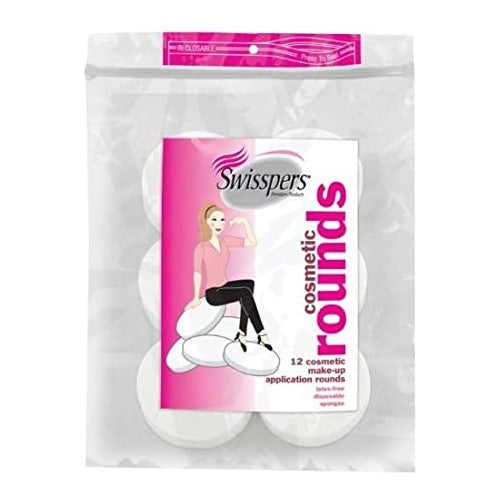 Cosmetic Makeup Sponges Pack of 12 - Latex-Free Foundation & Blush Applicators