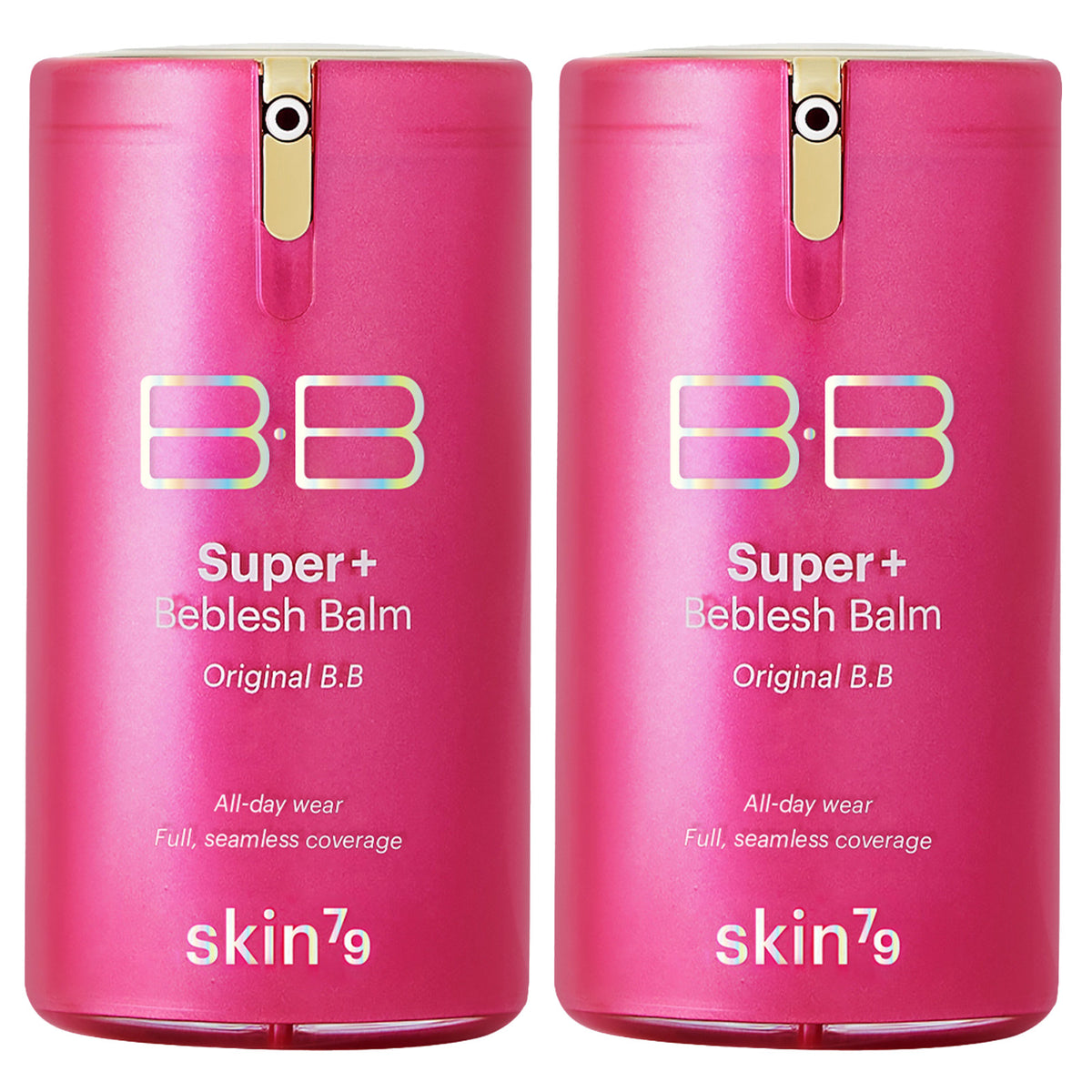 SKIN79 Hot Pink Super Plus Beblesh Balm - 40g, Lightweight BB Cream
