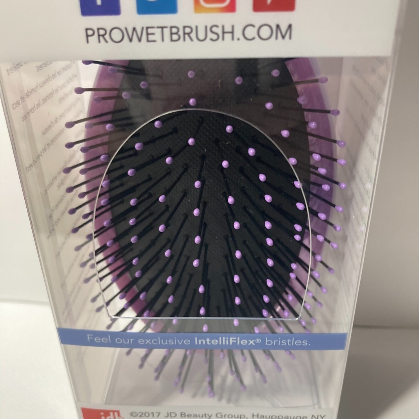 Wet Brush Pro Detangle Hair Brush - Professional Purple Styling Tool