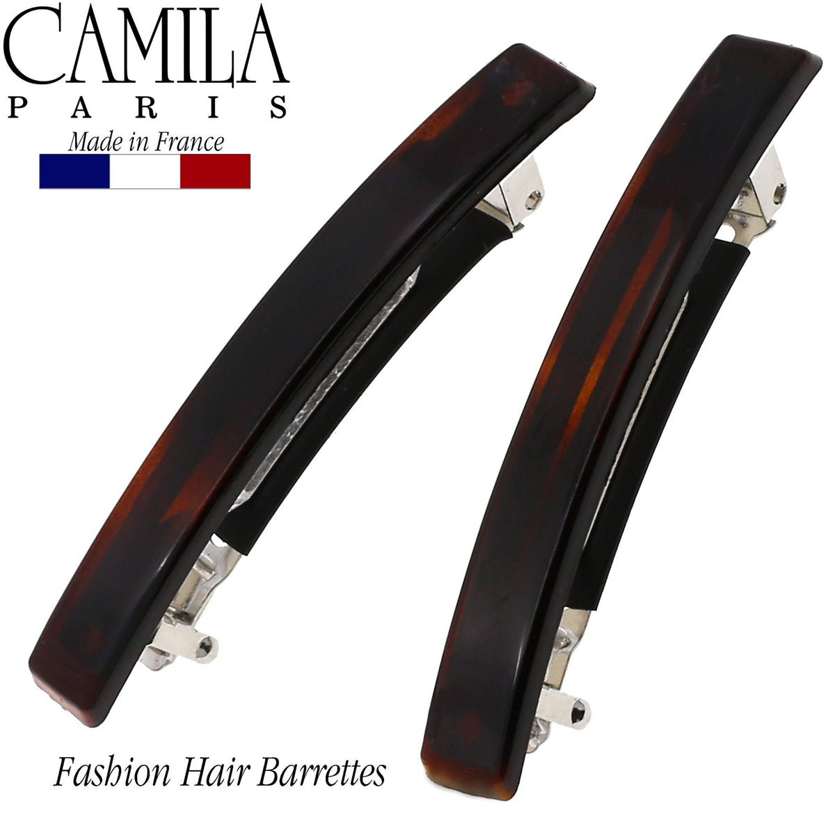 Camila Paris AD1/2 French Hair 1 Count (Pack of 2), Tortoise Shell