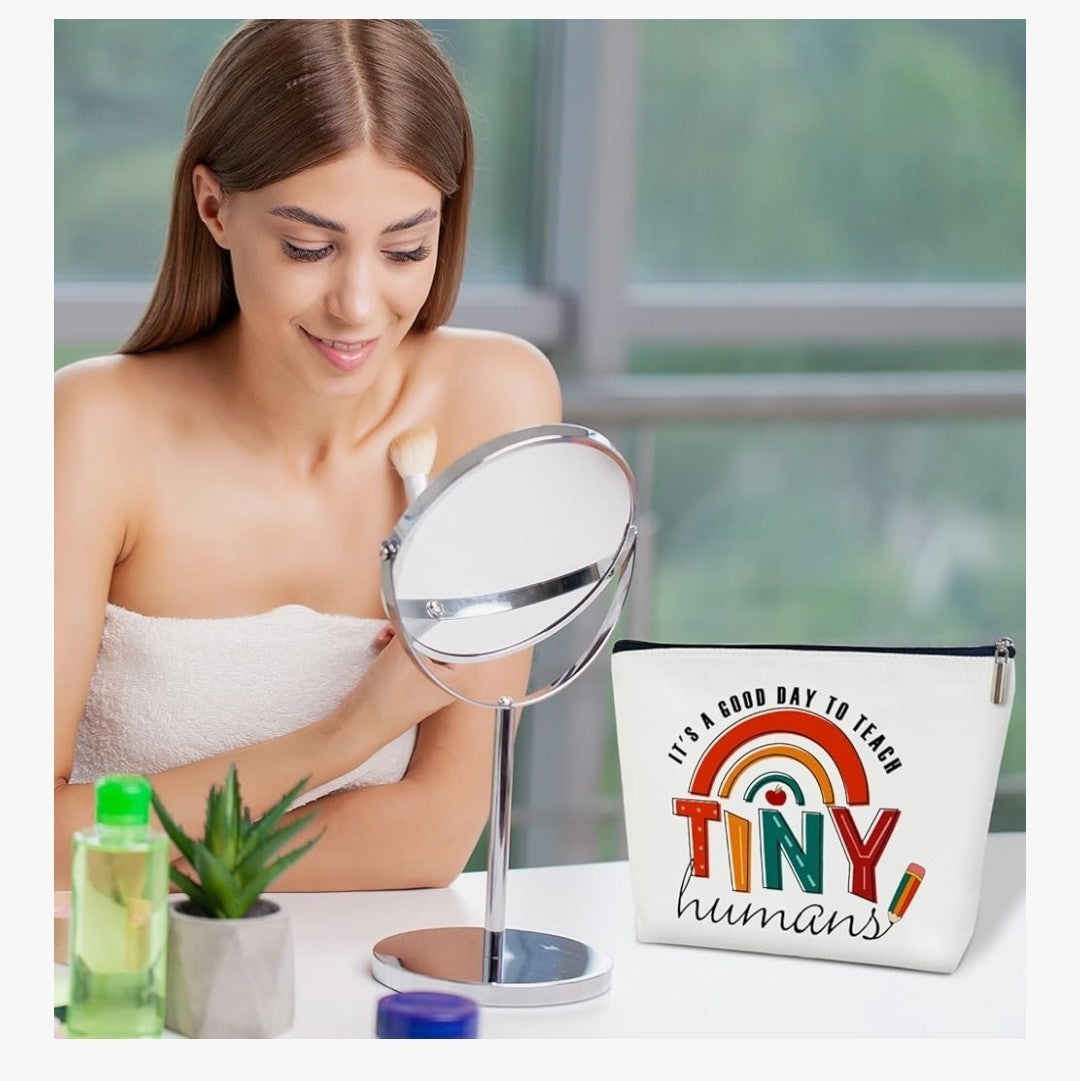 Women’s Cosmetic Bag - Its A Good Day To Teach Tiny Humans