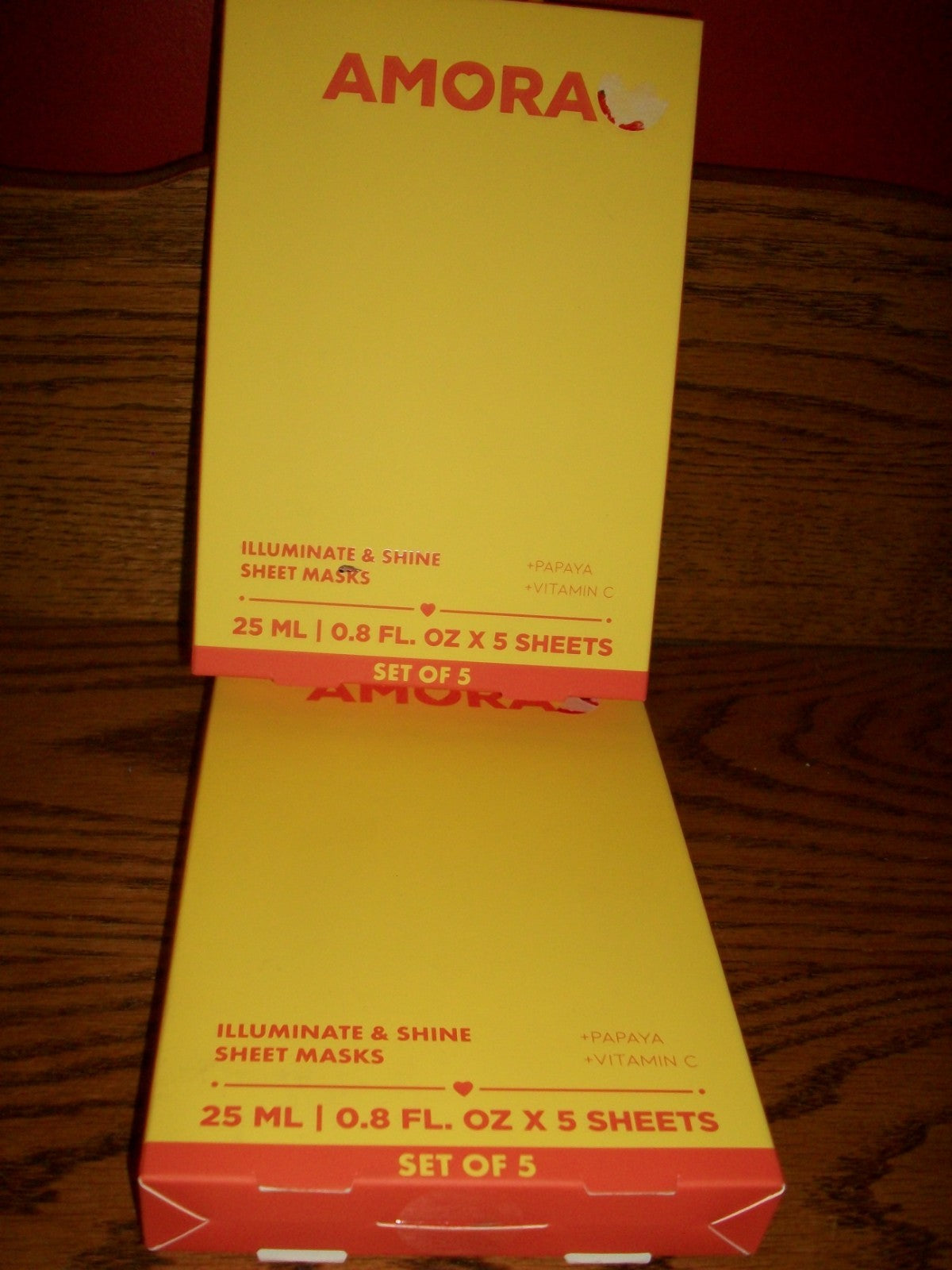 Illuminating & Shine Sheet Masks - 2 Pack of 5 (0.8 Fl.Oz)
