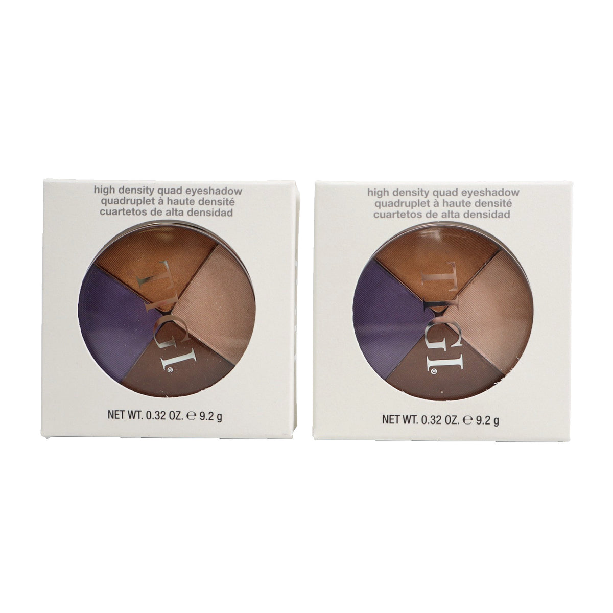 High Density Quad Eyeshadow Palette Matte & Shimmer 2 Pack - TIGI Cosmetics
