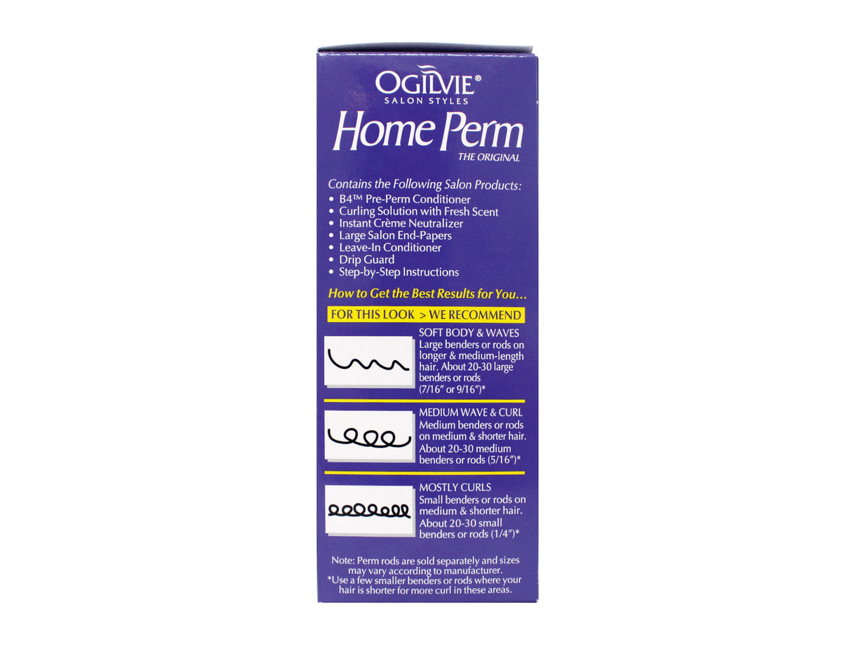 Ogilvie Home Perm for Color-Treated, Thin or Delicate Hair, 1