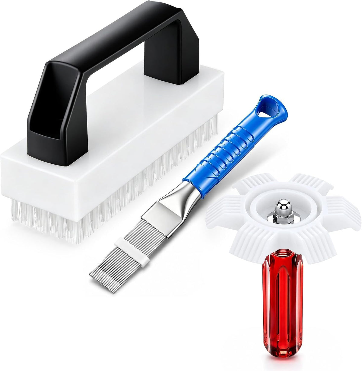 3-Piece AC Fin Comb Cleaner Kit for HVAC & Auto - Improve Airflow