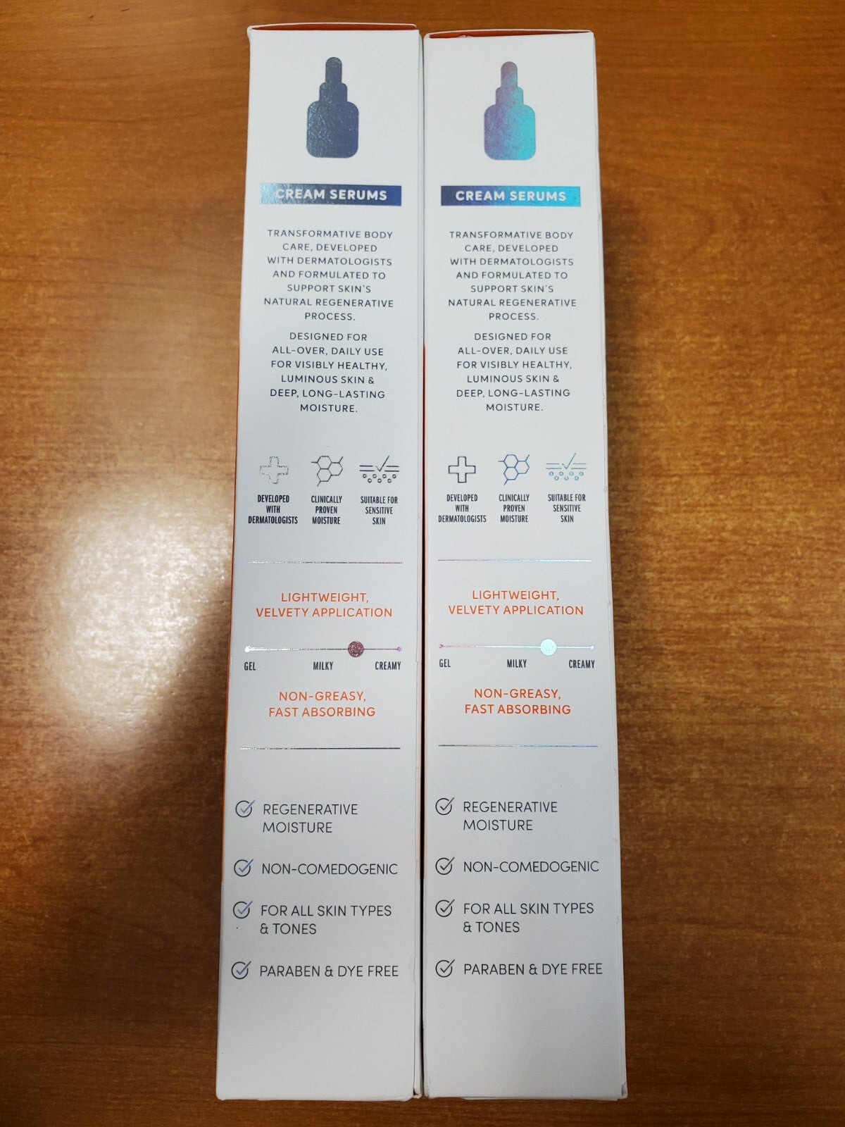 Dove Body Cream Serum Niacinamide Even Tone Lotion 2 Pack, 8 oz