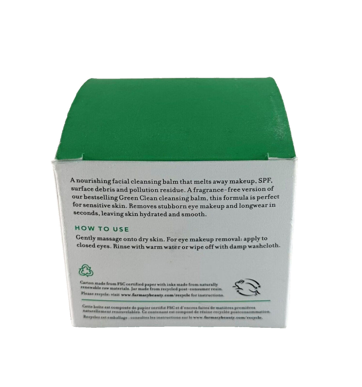 Makeup Remover Balm for Sensitive Skin - 100ml, Fragrance-Free, Natural Cleansing