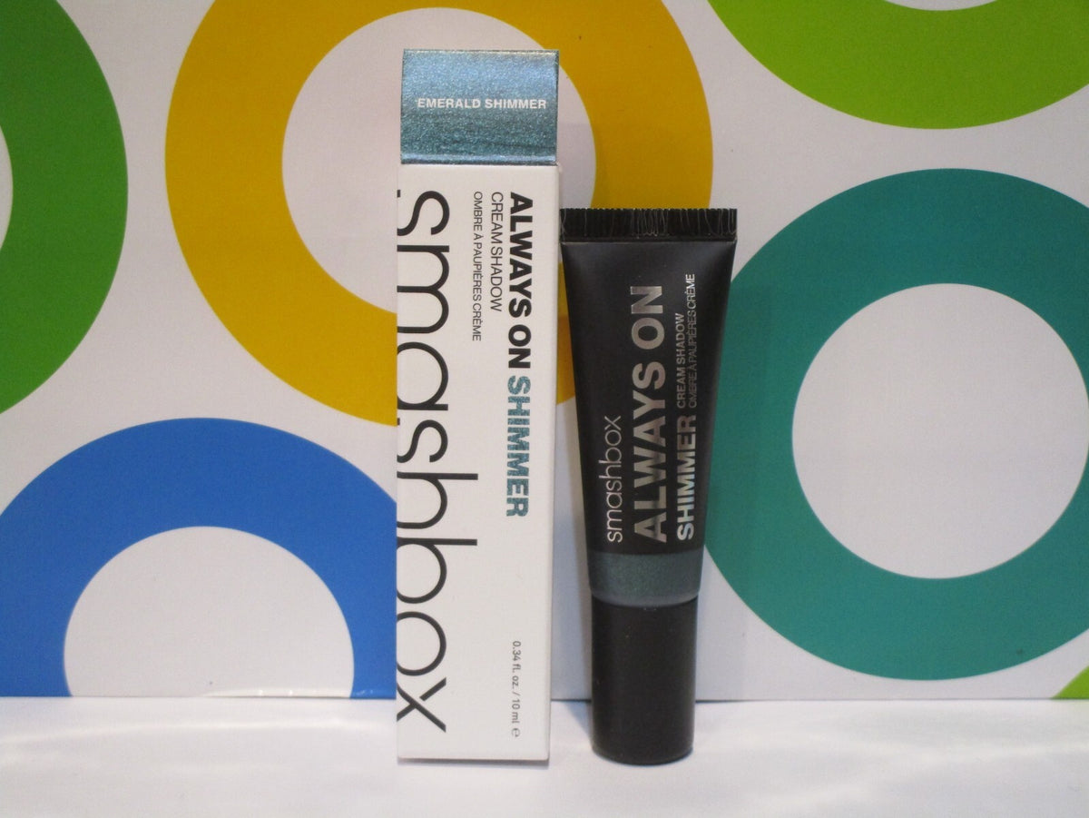 Cream Eyeshadow Emerald Shimmer - Long Lasting Makeup, 0.34 oz