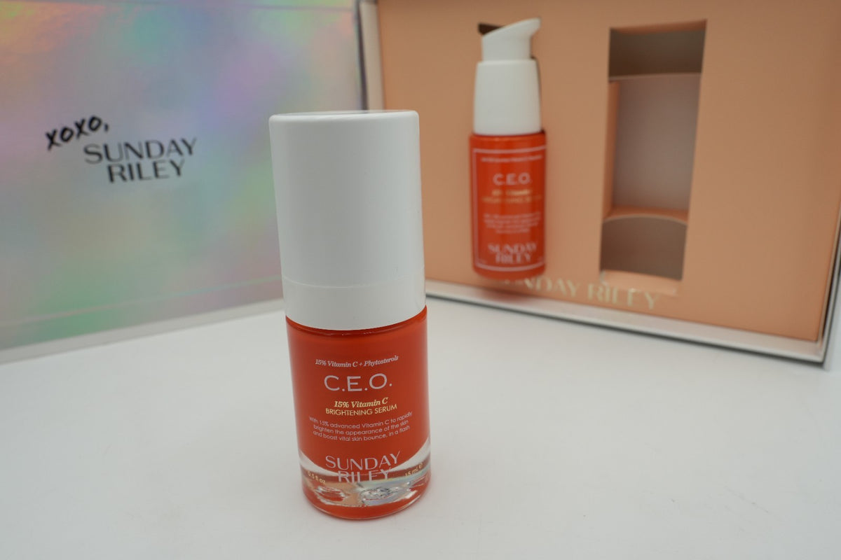 Brightening Vitamin C Serum Set with Travel & Home Sizes - Rejuvenate Skin