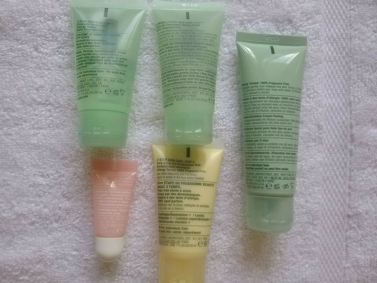 Clinique Liquid Facial Soap Mild & Moisturizing Lotion Set 30ml