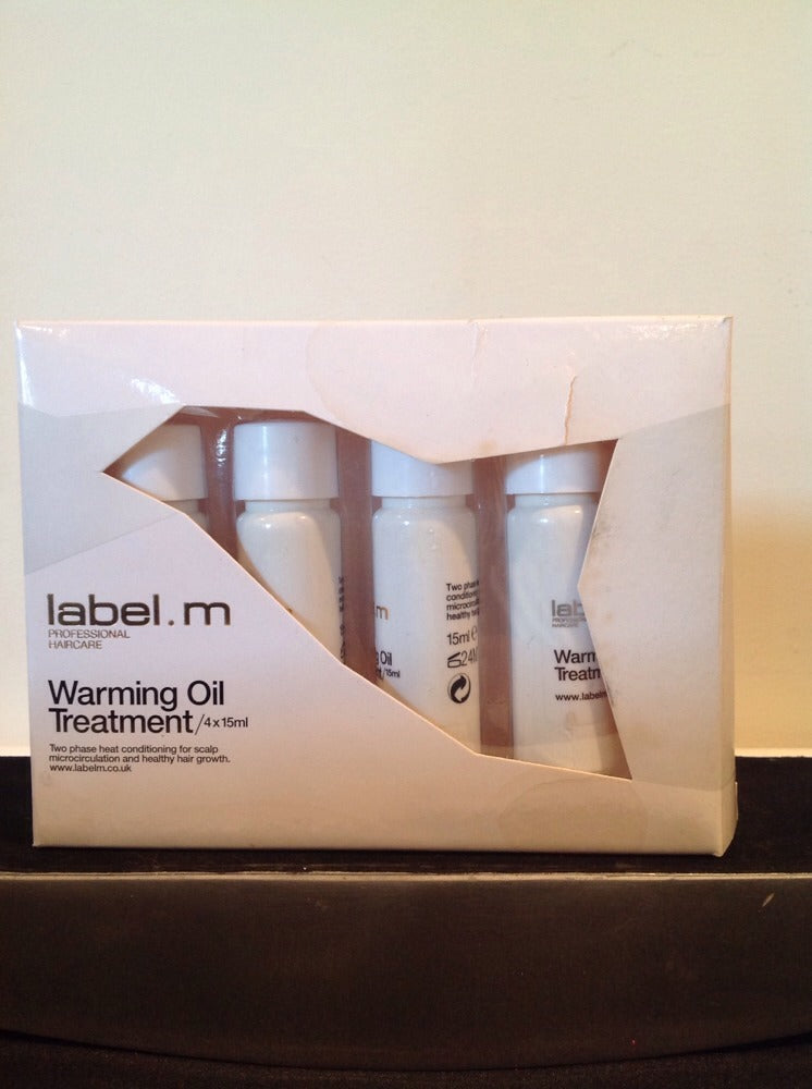 Warming Hair Oil Treatment - Micro Circulation & Hair Growth Support, 4 Pack
