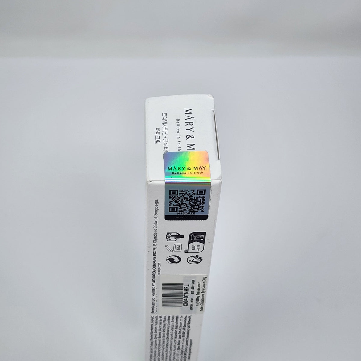 Tranexamic Acid and Glutathione Eye Cream - Brightening Anti-Aging 1.05 oz