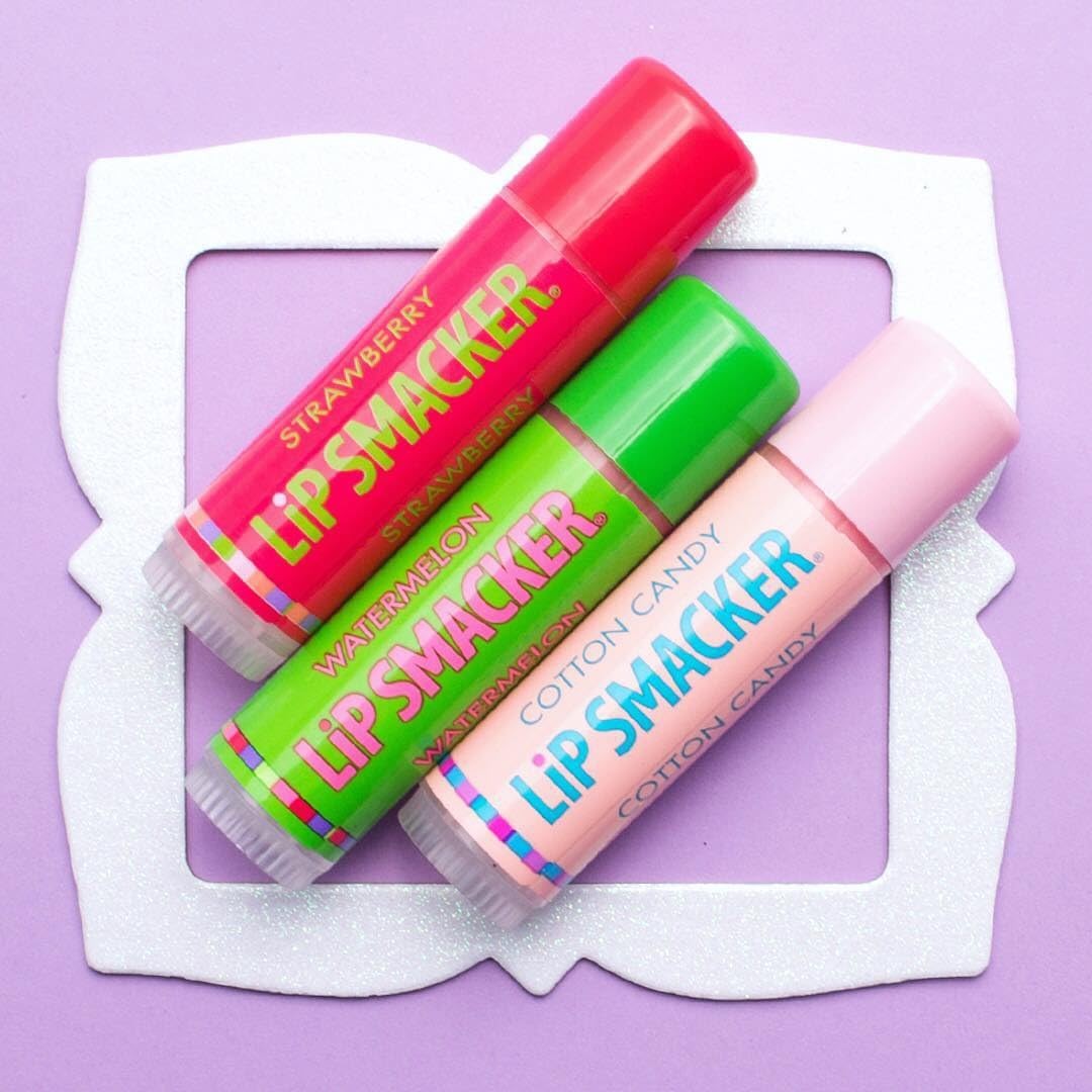 Lip Smackers Flavored Lip Balm Set - Assorted Tastes, Pack of 3