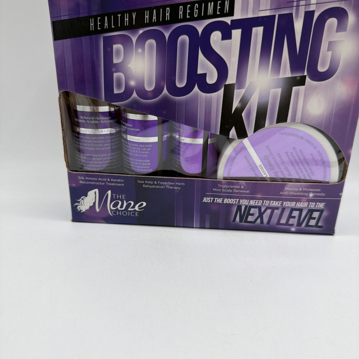 The Mane Choice Healthy Hair Grow Regimen 4 Piece Boosting Kit 2 oz