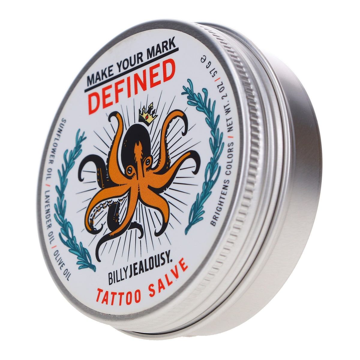 Tattoo Aftercare Salve - Moisturizes & Protects Ink - 2 oz