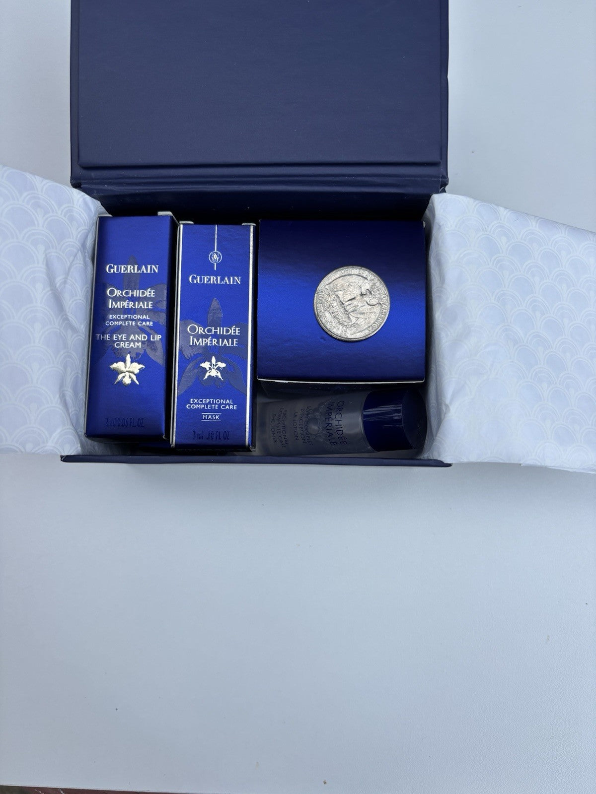 Guerlain Orchidee Imperiale Anti-Aging Skincare Set - Travel Size 5 Piece Collection