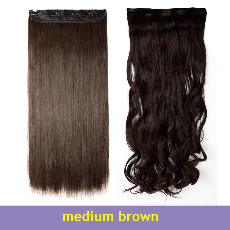 Full Head Clip-In Hair Extensions - Natural Human Hair for Long Thick Hair