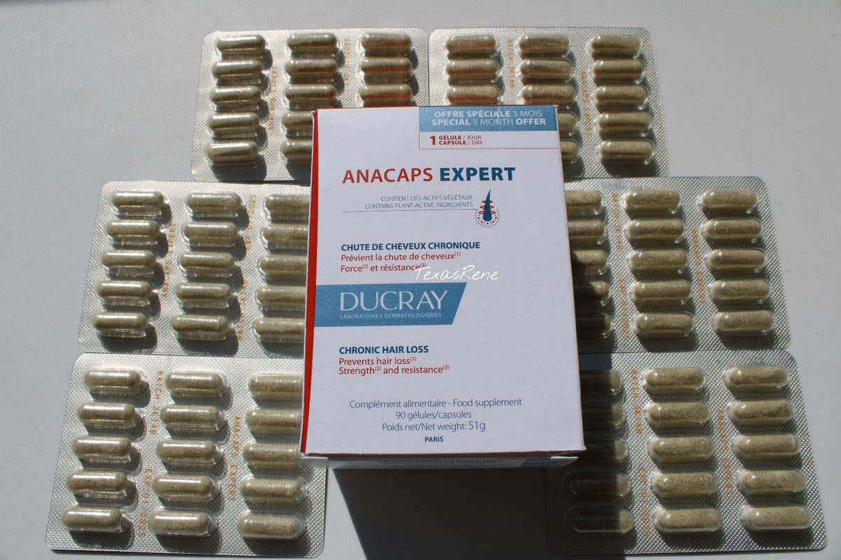 Ducray Anacaps Expert Hair Loss Supplement 90 Capsules